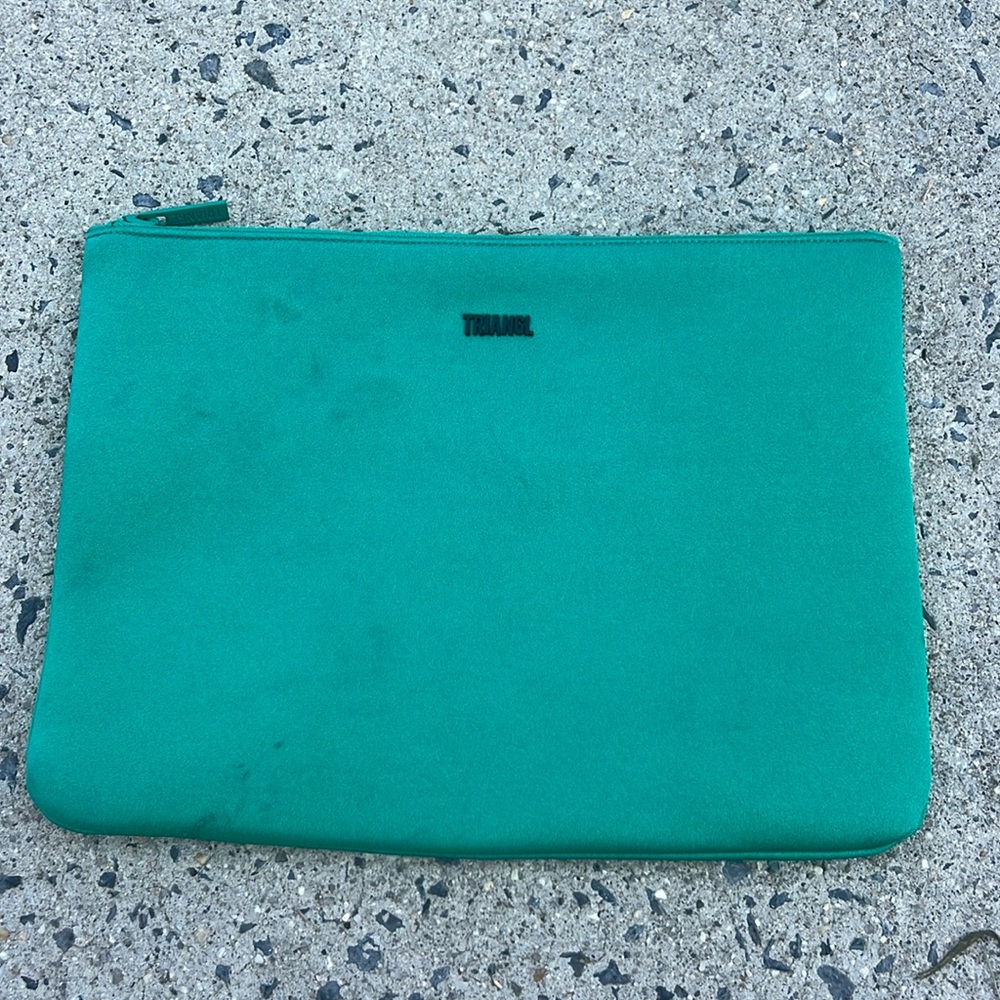 Green Triangl Bikini Bag